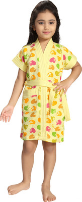 

Pinkcity Collections Multicolor  Size Bath Robe(1 Bath Robe, For: Baby Boys & Baby Girls, Multicolor