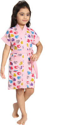 

Pinkcity Collections Multicolor  Size Bath Robe(1 Bath Robe, For: Baby Boys & Baby Girls, Multicolor