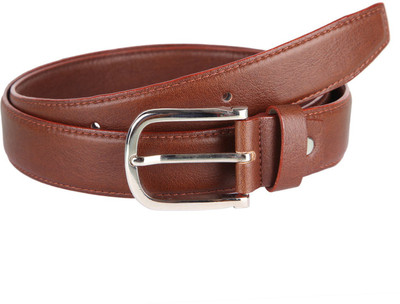 

ht collections Men Casual Tan Genuine Leather Belt