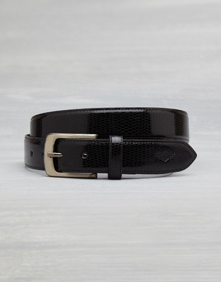 

Metronaut Men Casual Black Texas Leatherite Belt