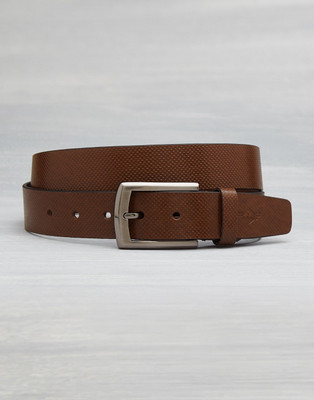 

Metronaut Men Casual Brown Genuine Leather Belt, Black/brown