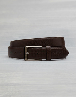 

Metronaut Men Casual Brown Texas Leatherite Belt