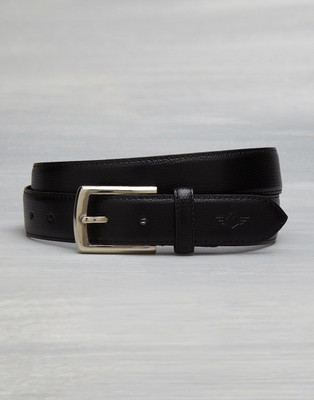 

Metronaut Men Casual Black Texas Leatherite Belt