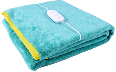 Cozyland Plain Single Electric Blanket Green(Coral Blanket, 1) available at flipkart for Rs.799