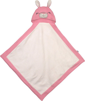 

Baby Elements Animal  Hooded Baby Blanket(Polyester, Pink