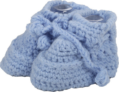 

Baby Boo Booties(Toe to Heel Length - 12 cm Blue)