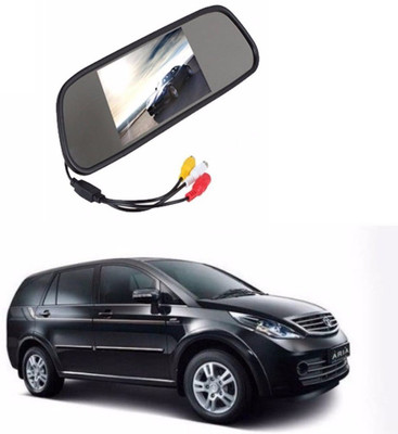AUTOGARH Rear View Mirror Camera Monitor WITH 1YR WARRANTY For Aria Multicolor LED(11 cm)