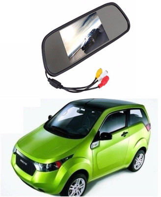 AUTOGARH Rear View Mirror Camera Monitor WITH 1YR WARRANTY For Reva Multicolor LED(11 cm)