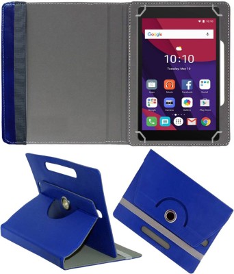 Fastway Book Cover for Alcatel Pixi 4 7 inch(Blue, Cases with Holder, Pack of: 1)
