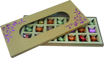 

Unitruff Wooden Box 21 Truffles(250 g)