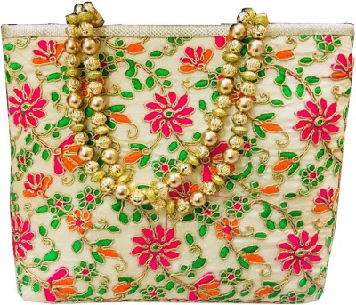 

craftbazaar Party Multicolor Clutch