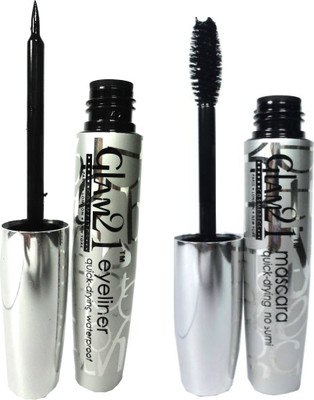 

Glam 21 Quick Drying Mascara & Eyeliner(Set of 2)