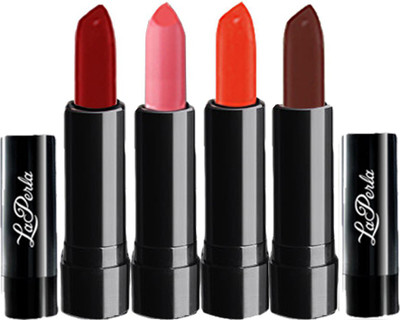

La Perla Multicolored Lipsticks(Set of 4)