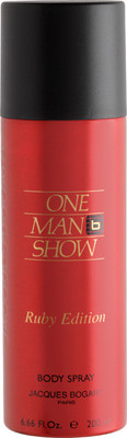 

Jacques Bogart One Man Show Ruby Deodorant Spray - For Men(200 ml)