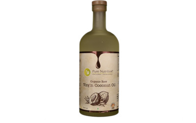 

Pure Nutrition Organic Raw Virgin Coconut Oil 500 ml Glass Bottle