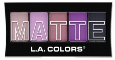 L.A. Colors Matte Eyeshadow 7.1 g(Plum Pashmina)