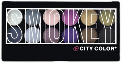 

CITY COLOR Smokey Eye Shadow Palette 0.7 g(12 Shades)