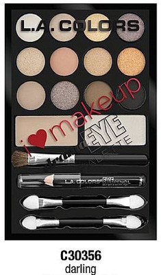 

L.A. Colors I Heart Makeup Drama Eye Palette 1 g(Darling)