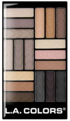 

L.A. Colors 18 Color Eyeshadow 19.8 g(Downtown Brown)