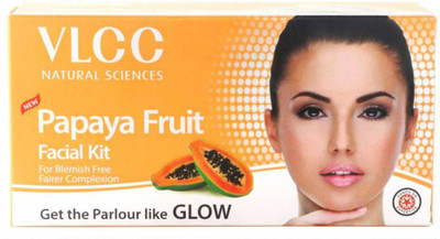 VLCC Papaya Fruit and Part Glow Facial Kit 120 g