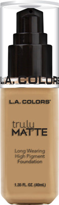 

L.A. Colors Truly Matte Liquid Foundation(Medium Beige)