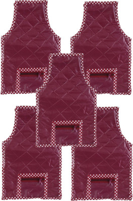 

Indi Bargain solid Quilted wedding multi blouse cover(Maroon)