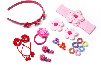

Sringhar Hair accessories pack of 17 for baby girls Hair Accessory Set(Multicolor)