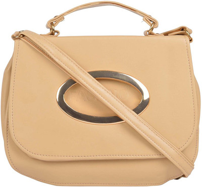 fashno Sling Bag(Beige)