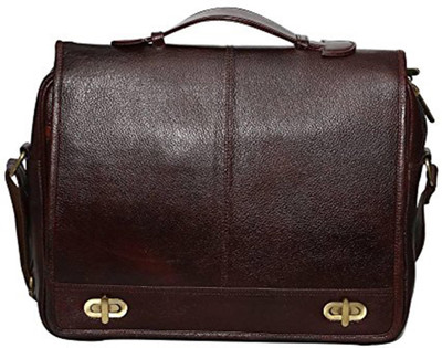 

Leather Bags & More... Messenger Bag(Brown)