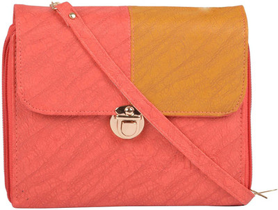 

fashno Sling Bag(Orange, Yellow)