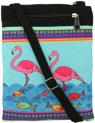

All Things Sundar Sling Bag(Blue)