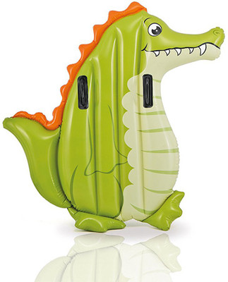

Always Sporty ANIMLA RIDER TO LEARN SWIMMING. Inflatable Pool Accessory(Green)