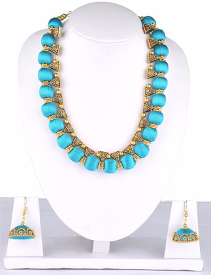 Multiline Company Dori Blue Jewellery Set(Pack of 1)