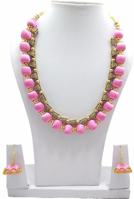 Multiline Company Dori Pink Jewellery Set(Pack of 1)