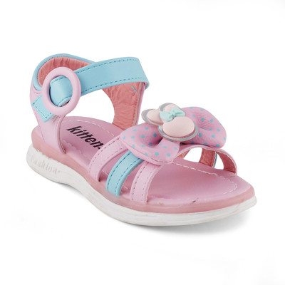 

KITTENS Girls Velcro Flats(Pink
