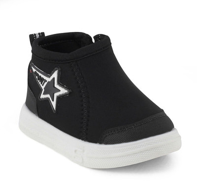 

KITTENS Boys Slip on Sneakers(Black