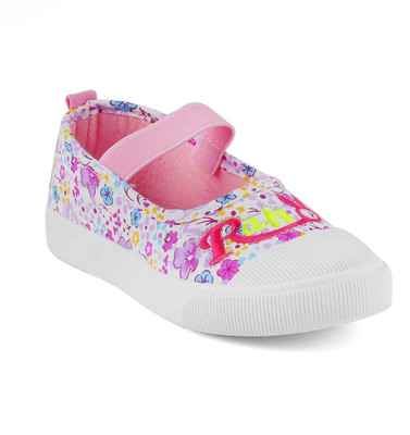 

KITTENS Girls Slip on Ballerinas(White