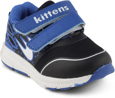 

KITTENS Boys Velcro Running Shoes(Blue