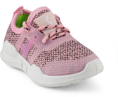 

KITTENS Girls Lace Running Shoes(Pink