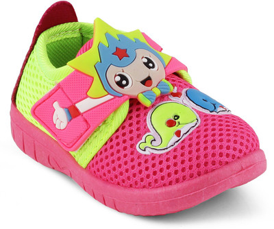 

KITTENS Girls Slip on Sneakers(Pink, Fuchsia