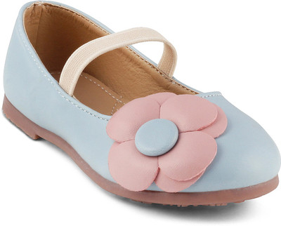 

KITTENS Girls Slip on Ballerinas(Blue