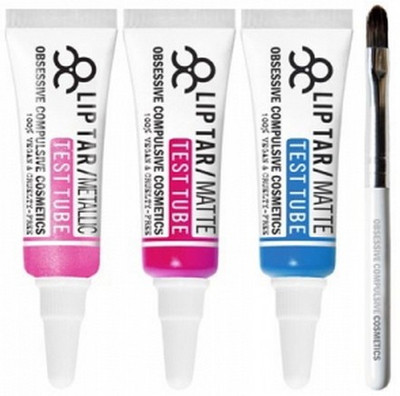 OCC Obsessive Compulsive Cosmetics Lip Tar Test Tube Trio : Piccadilly Palare(2.5 ml, Piccadilly Palare)