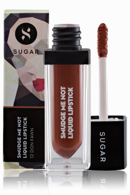 

Sugar Cosmetics Smudge Me Not Liquid Lipstick 12 Don Fawn(12 Don Fawn (Yellow Brown))