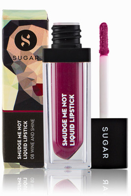 

Sugar Cosmetics Smudge Me Not Liquid Lipstick 08 Wine And Shine(08 Wine And Shine (Sangria))