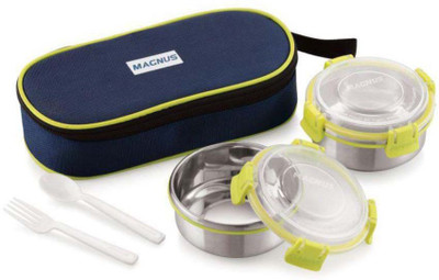 Magnus Avanza 2 Containers Lunch Box(600 ml)