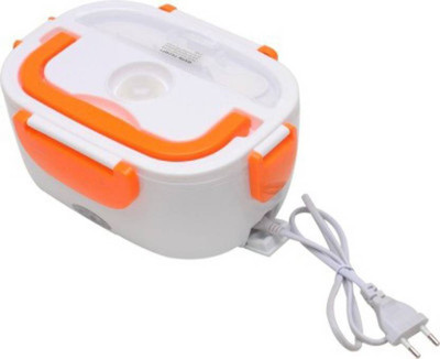 

Elegant Shopping Electronic heating lunch box 2 Containers Lunch Box(1050 ml), Orange