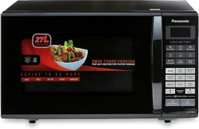 Panasonic 27 L Convection Microwave Oven(NN-CT645BFDG, Black)