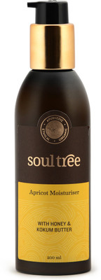 

SoulTree Apricot Moisturiser With Honey & Kokum Butter(200 ml)