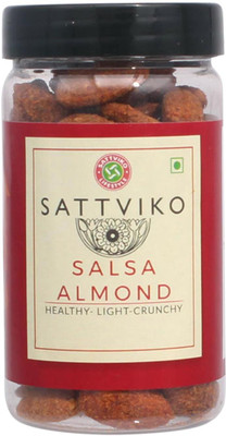 

Sattviko Salsa Almonds (100 grams) Almonds(100 g, Box)