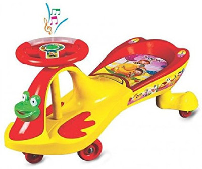 

Truphe Baby Panda Free Wheel Magic Car with Music System - Red & Yellow(Red, Yellow)